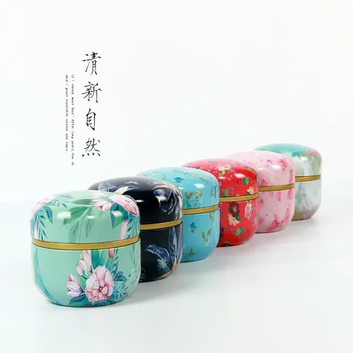 50ml Japanischen Stil Küche Tee Box Jar Lagerung Halter Süßigkeiten Süßigkeiten Dosen Tee