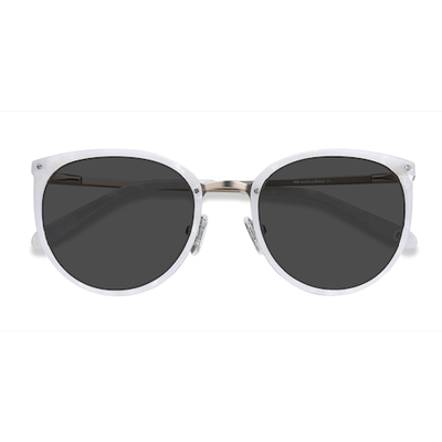 Female s horn Ivory Acetate, Metal Prescription sunglasses - Eyebuydirect s Crush