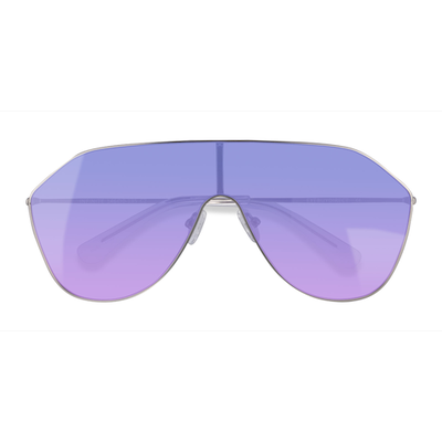 Male s aviator Matte Silver Metal Prescription sunglasses - Eyebuydirect s Infinite