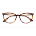 Female s horn Dark Tortoise Plastic Prescription eyeglasses - Eyebuydirect s Vogue Eyewear VO5276