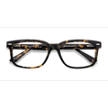 Unisex s rectangle Tortoise Acetate Prescription eyeglasses - Eyebuydirect s John