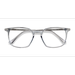 Unisex s rectangle Clear Blue Plastic, Metal Prescription eyeglasses - Eyebuydirect s Ghostwriter