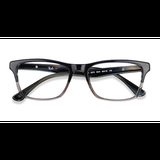 Unisex s rectangle Black & Gray Acetate Prescription eyeglasses - Eyebuydirect s Ray-Ban RB5279
