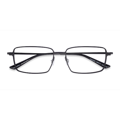 Male s rectangle Black Aluminium Alloy,Titanium Prescription eyeglasses - Eyebuydirect s Celsius