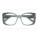 Female s square Green Floral Green Acetate Prescription eyeglasses - Eyebuydirect s Amaryllis