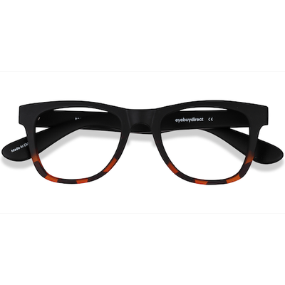Unisex s rectangle Black Tortoise Plastic Prescription eyeglasses - Eyebuydirect s Project