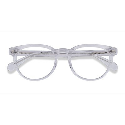 Unisex s horn Clear Acetate Prescription eyeglasses - Eyebuydirect s Maeby