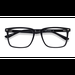 Male s rectangle Black Acetate Prescription eyeglasses - Eyebuydirect s Tactician