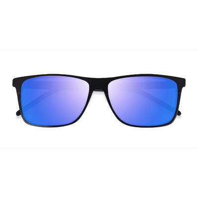 Male s rectangle Black Acetate Prescription sunglasses - Eyebuydirect s Catch