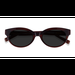 Female s horn Clear Brown Acetate Prescription sunglasses - Eyebuydirect s Vacation