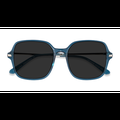 Unisex s square Teal Acetate,Metal Prescription sunglasses - Eyebuydirect s Salvador