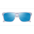 Unisex s rectangle Crystal Plastic Prescription sunglasses - Eyebuydirect s Oakley Sylas