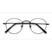 Unisex s round Black Metal Prescription eyeglasses - Eyebuydirect s Cupertino