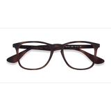 Unisex s rectangle Tortoise Plastic Prescription eyeglasses - Eyebuydirect s Ray-Ban RB7074