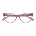 Female s horn Clear Nude Eco Friendly,Plastic Prescription eyeglasses - Eyebuydirect s Lantana