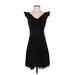 Zac Posen Casual Dress - A-Line: Black Print Dresses - Women's Size 2