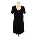 Z Supply Casual Dress - Shift: Black Solid Dresses - Women's Size Medium