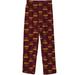 Youth Burgundy Washington Commanders Team-Colored Printed Pajama Pants