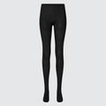 Uniqlo - Heattech Ribbed Knitted Thermal Tights - Black - L