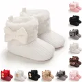 0-18M Boots For Newborn Baby Girl Snow Boots Winter Thermal Shoes Plush Ankle Boots Winter Baby