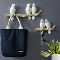 Wall Decorations Home Accessories Living Room Hanger Resin Bird H Key Hook Kitchen Coat Clothes