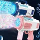 Astronaut Automa Bubble Machine for Kids Bubble Gun Rocket Launcher Bubble Blower Children Soap