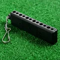 1Pc Rubber Golf Tees Holder Carrier Golf Ball Marker Keeper Container Indispensable 10*2.4cm Can