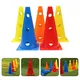 5 Pcs Accessories Football Training Equipment Blue Soccer Tool Hollowed Cones Orange Sports Goal