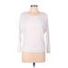 H&M Sport Active T-Shirt: White Solid Activewear - Women's Size Medium