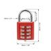 8-Digit Combination Padlock Push Button Lock for Locker Cabinet