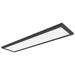 Blink Pro Plus 24W 12 in. x 24 in. Surface Mount LED CCT Selectable 90 CRI Black Finish 120/277V Rectangular Shape