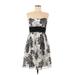 White House Black Market Cocktail Dress: Black Dresses - Women's Size 6