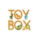 "TOY BOX or TOYS Stickers, Blue Jungle Animals Design Letters, Blue Safari Animal Letters, Sticker On Letter Stickers, Vinyl Decal Sticker 5\""