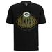 Men's BOSS X NFL Black Green Bay Packers Trap T-Shirt