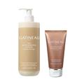 Gatineau - Tan Accelerating Lotion (400ml) + Golden Glow Gradual Tan (75ml) Duo Set, Total Body Glow, Natural Tanning For Face and Body