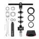 F Fityle Bike Bottom Bracket Install and Removal Tools Set Bearing Press Tool Professional for BB86 BB30 BB91 BB92 PF30 Bike Bottom Bracket Remover, Black