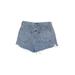 Adidas Denim Shorts: Blue Bottoms - Women's Size 1