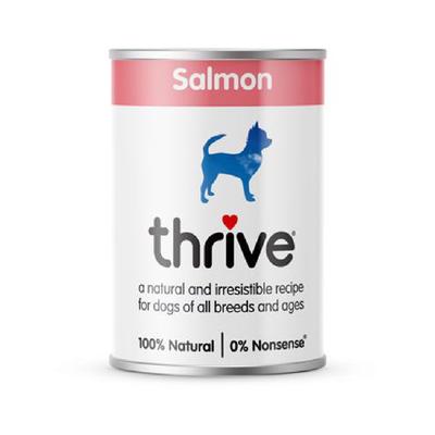 12x395g Salmon Complete dog thrive Wet Dog Food