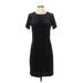 MICHAEL Michael Kors Cocktail Dress - Sheath: Black Solid Dresses - Women's Size Small