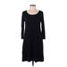 Gap Casual Dress - Sweater Dress: Black Dresses - Women's Size Small