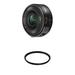 Panasonic Lumix G X Vario PZ 14-42mm f/3.5-5.6 Power O.I.S. Lens with Filter Kit (Bla H-PS14042K