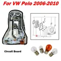Support d'ampoule de carte de circuit imprimé, feu arrière droit, feu arrière, lampe de voiture, Volkswagen, VW Polo, 2006-2010 Auto Stores, accessoires de voiture