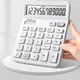 Simple Business Calculator 12-digit Display Large Screen Dual Power Supply Calculator Student