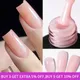 BORN PRETTY Pink Rubber Base Gel Milky Nude Camouflage Color Soak Off Nails Gels Varnish 15ml Jelly