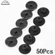 10/50pcs 4mm Car Fender Flares Mud Flaps Splash Guard Wheel Arch Bumper Panel Fastener Clip