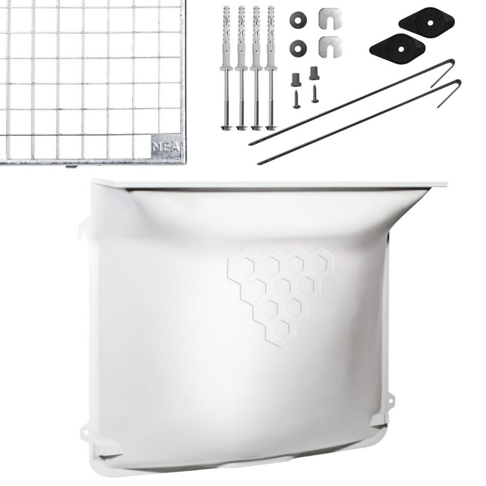 MEA Lichtschacht MULTINORM Komplettset Masche 30/30, 1000x1300 mm, 400 mm Image