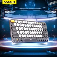 Baseus bluetooth drahtlose tastatur 5 0 2 4g usb silent us layout tastaturen en 84 / 105 tastaturen