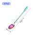 4Pcs 7.5-Inch Stainless Steel Ice Cream Spoon Long Handle Spoon