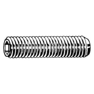 ZORO SELECT U07840.031.0075 Socket Set Screw,Cup,5/16-18x3/4,PK100