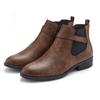 Chelseaboots VIVANCE, Damen, Gr. 37, braun, Obermaterial: 100% Lederimitat. Futter: 100% Textilmaterial. Decksohle: 100% Textilmaterial. Laufsohle: 100% Synthetik, unifarben, casual, Schuhe, mit Stretch-Einsatz, Stiefelette, Ankle Boots VEGAN